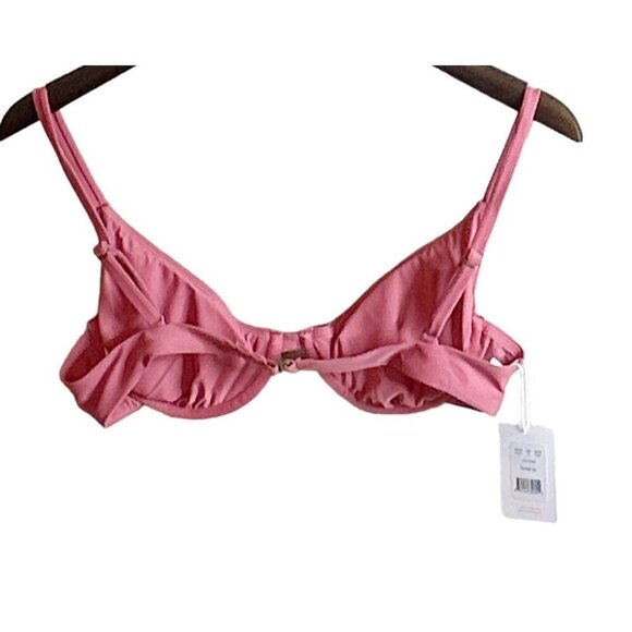 Andie The Sicily Bikini Punch Melon Swimsuit Top Size Medium NWT - Picture 5 of 7